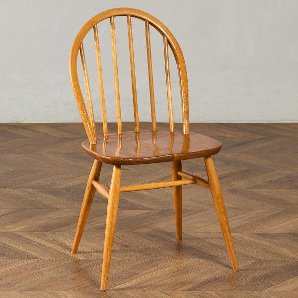 腰掛け・長いす 連合王国 ニレ科 アーコール ERCOL フープバックチェア ercol フープうしろ側 女性議長 連合王国 ヴィンテージ 砂浜 腰掛け ウィンザー家女性議長 夕ご飯女性議長 #98230