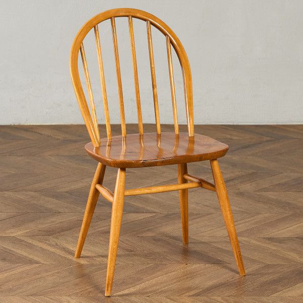 腰掛け・長いす 連合王国 ニレ科 アーコール ERCOL フープバックチェア ercol フープうしろ側 女性議長 連合王国 ヴィンテージ 砂浜 腰掛け ウィンザー家女性議長 夕ご飯女性議長 #98231