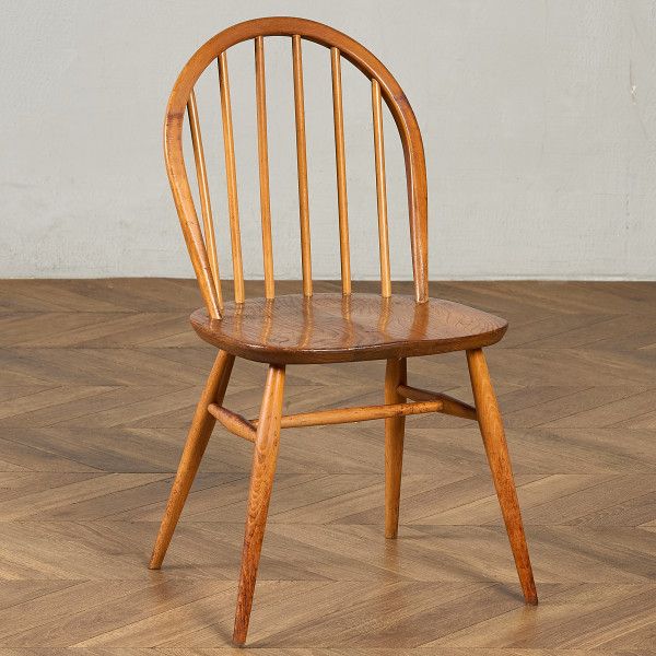 腰掛け・長いす 連合王国 ニレ科 アーコール ERCOL フープバックチェア 青碧付け紙 ercol フープうしろ側 女性議長 連合王国 ヴィンテージ 砂浜 腰掛け ウィンザー家女性議長 夕ご飯女性議長 #98264