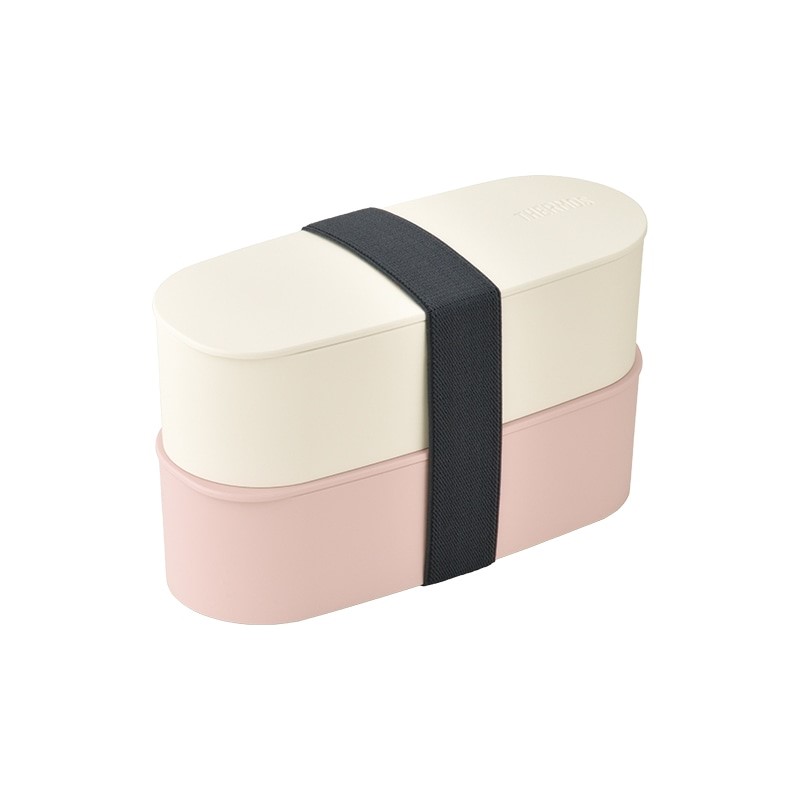 楽天市場】サーモス フレッシュランチボックス 2段式 0.6Lライトピンク
