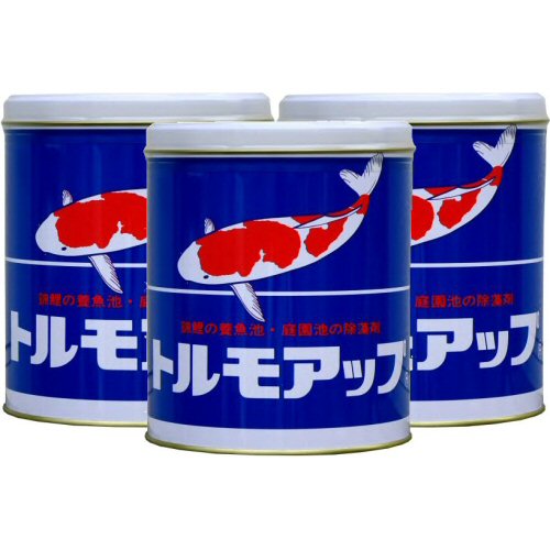 除藻剤 トルモアップ［1000米トン用］ 600g×3缶書き割り