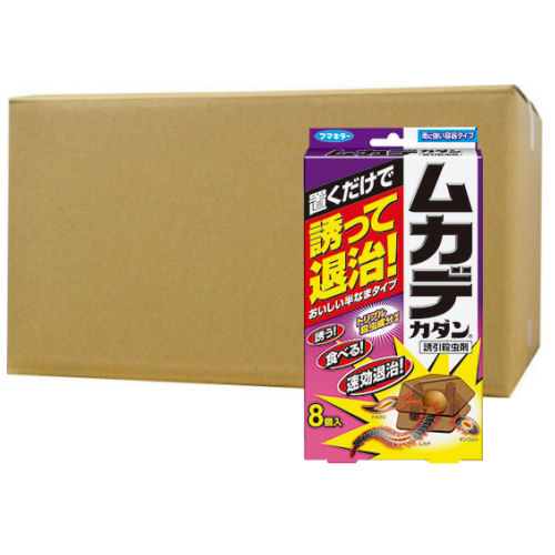 不快害虫用殺虫剤 ムカデカダン 誘引殺虫剤 8個入×24個 ムカデ ナメクジ ダンゴムシ アリ ベランダ 玄関先 フマキラー 8,690円