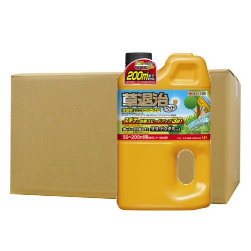 除草剤 草失くするシャワー広広とした 2L×8本 KINCHO園芸