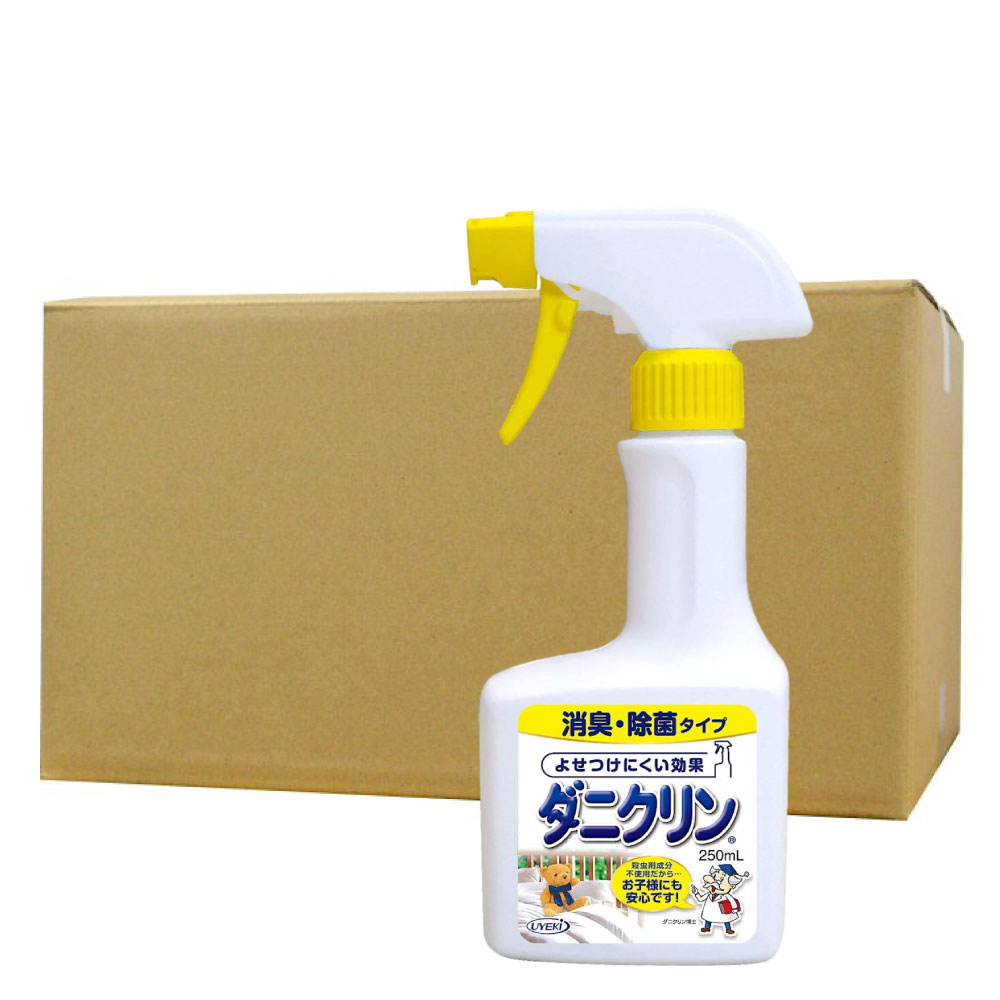 UYEKI ウエキ ダニクリン 消臭・除菌 本体 250ml×24本