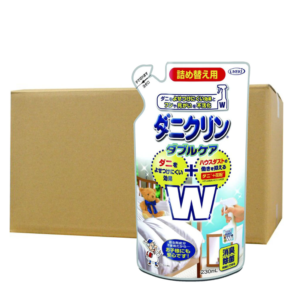 UYEKI ウエキ ダニクリン Wケア 詰替用 230ml×24個