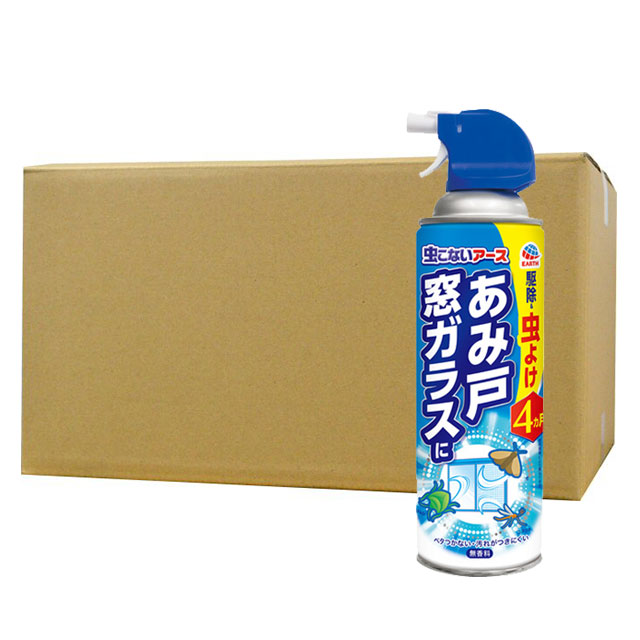 虫こないアース あみ戸 窓ガラスに 450ml×20本 虫よけ＆殺虫