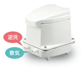 楽天市場】【取り付け部品付き】浄化槽ブロワーフジクリーンUniMB100