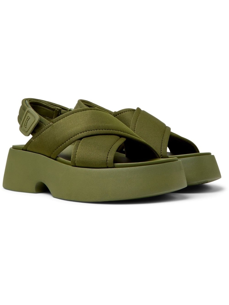 CAMPER カンペール/フラットサンダルクロススラップ Kobarah | レディース サンダル | カンペール（Camper）公式