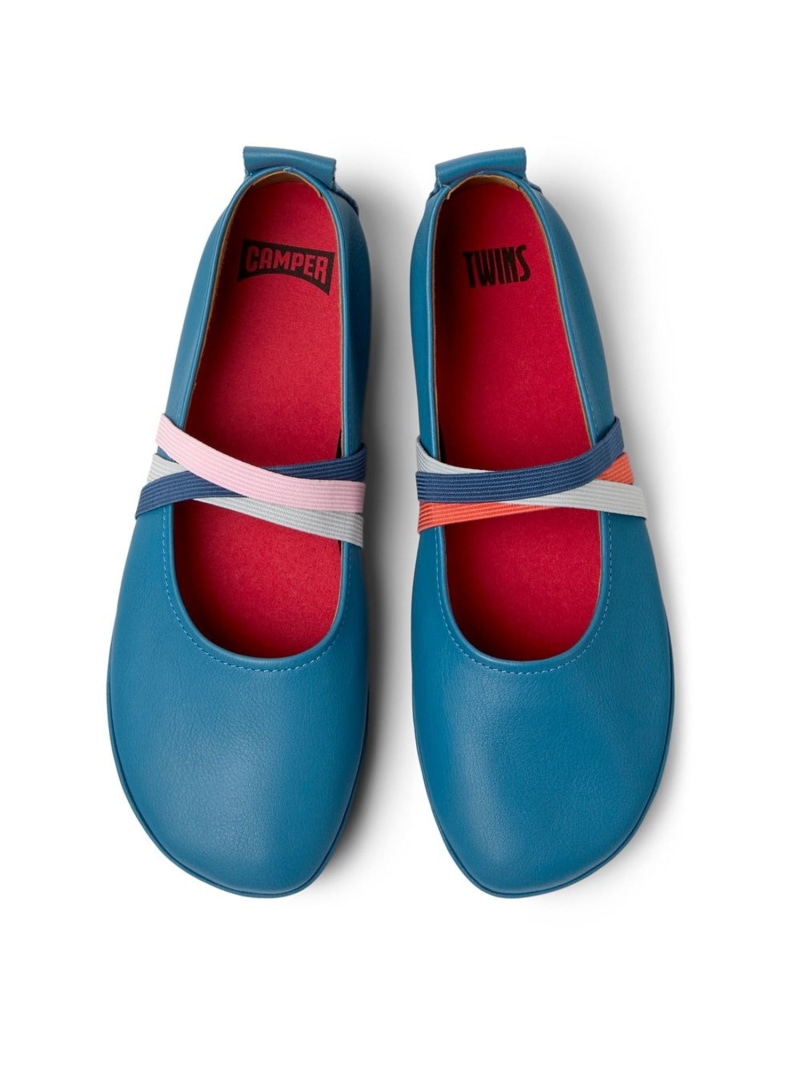 【SALE／30%OFF】[カンペール] TWINS / フラットシューズ CAMPER カンペール シューズ・靴 パンプス ブルー【RBA_E】【送料無料】[ Fashion]