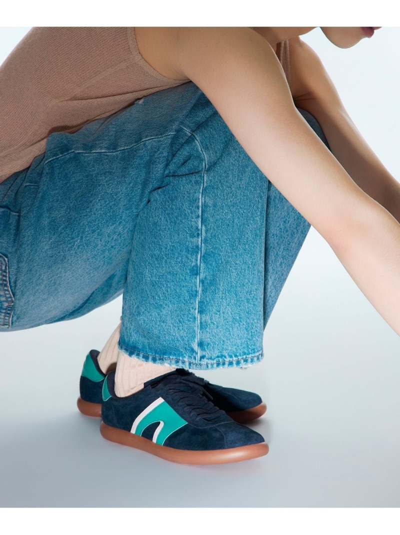 【SALE／40%OFF】[カンペール] PELOTAS SOLLER / レザースニーカー CAMPER カンペール シューズ・靴 スニーカー ネイビー【RBA_E】【送料無料】[ Fashion]｜CAMPER