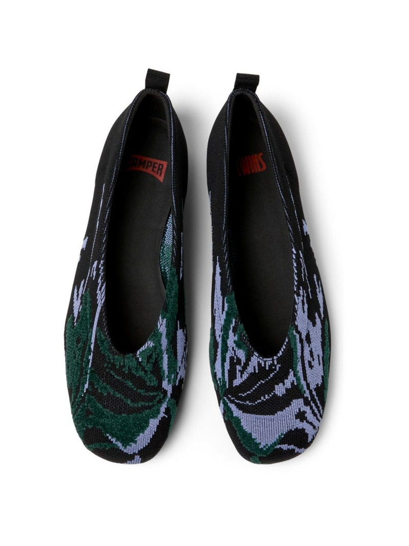 【SALE／25%OFF】[カンペール] TWINS / フラットシューズ CAMPER カンペール シューズ・靴 パンプス ブラック【RBA_E】【送料無料】[ Fashion]｜CAMPER