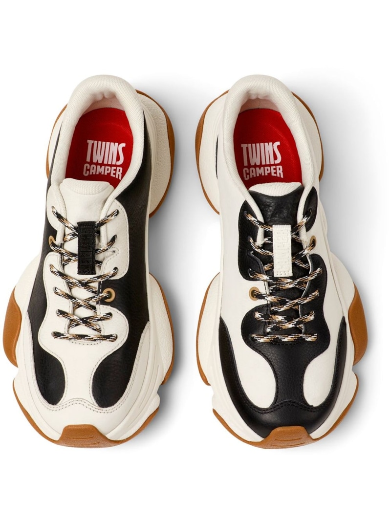 [カンペール] TWINS / レザースニーカー CAMPER カンペール シューズ・靴 スニーカー ホワイト【送料無料】[ Fashion]