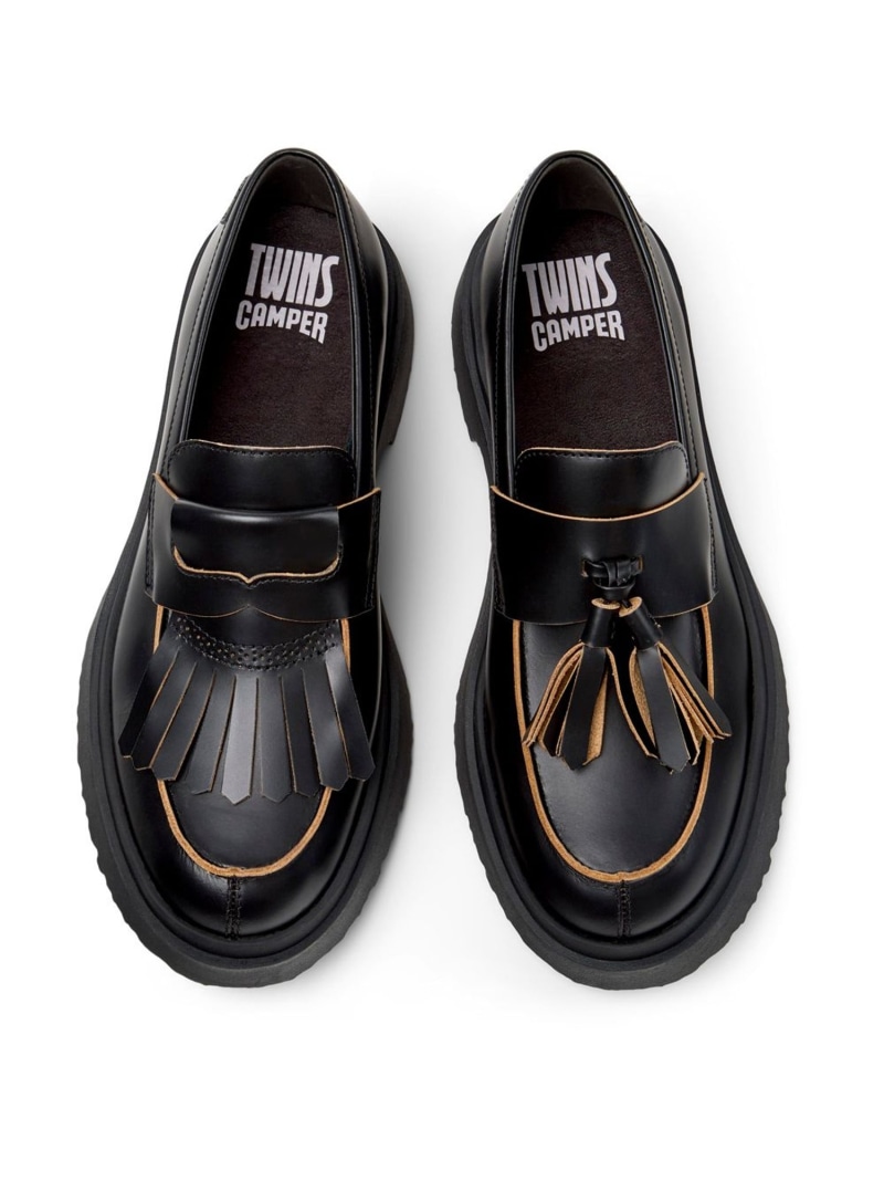 [カンペール] TWINS / ドレスシューズ CAMPER カンペール シューズ・靴 レースアップ・ドレスシューズ ブラック【送料無料】[ Fashion]