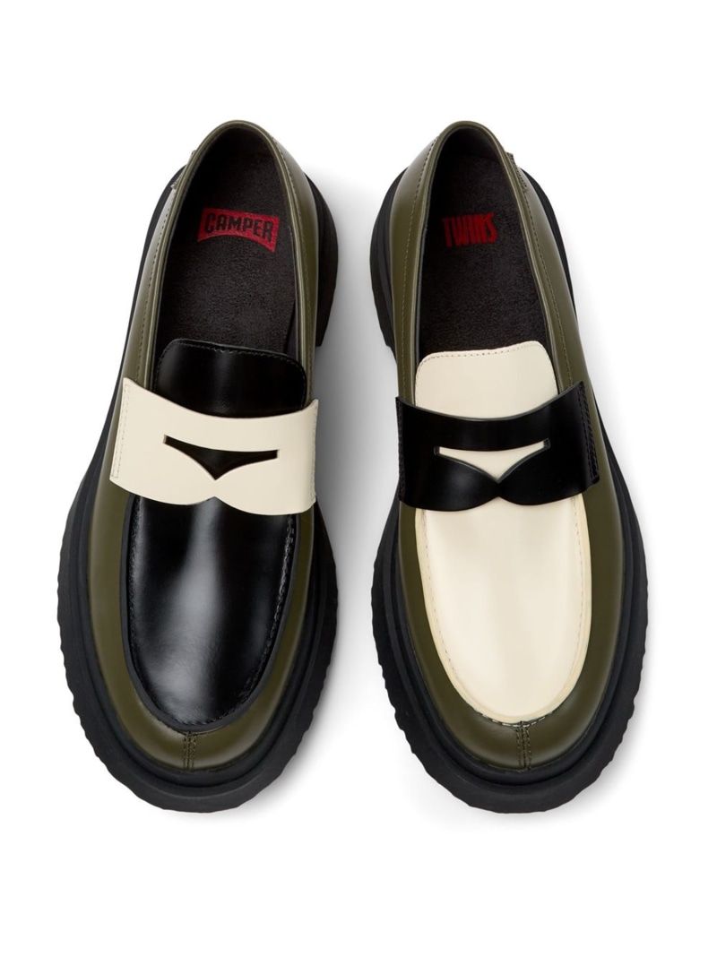 Camper ローファー CAMPER カンペール ローファー プラットフォーム スリッポン