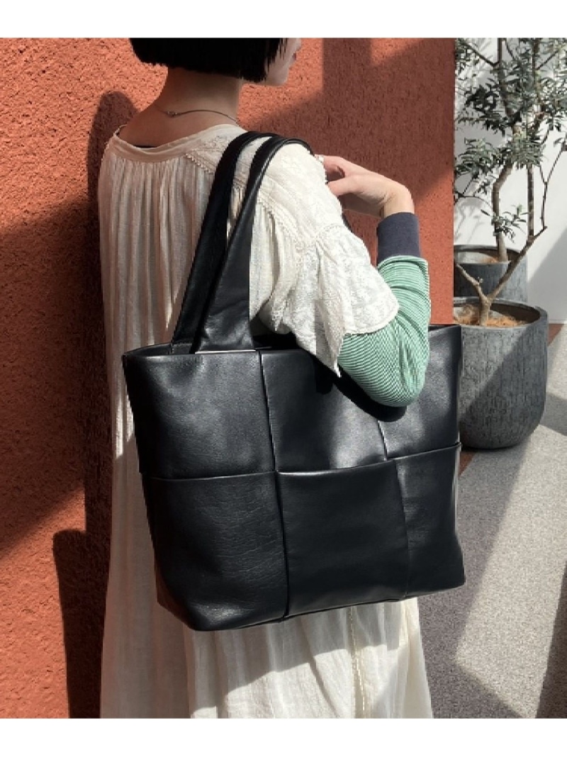 [カンペール] TIA トートバッグ CAMPER カンペール 御徒面子 トートバッグ 黒いこと【貨物輸送無料】[ Fashion]