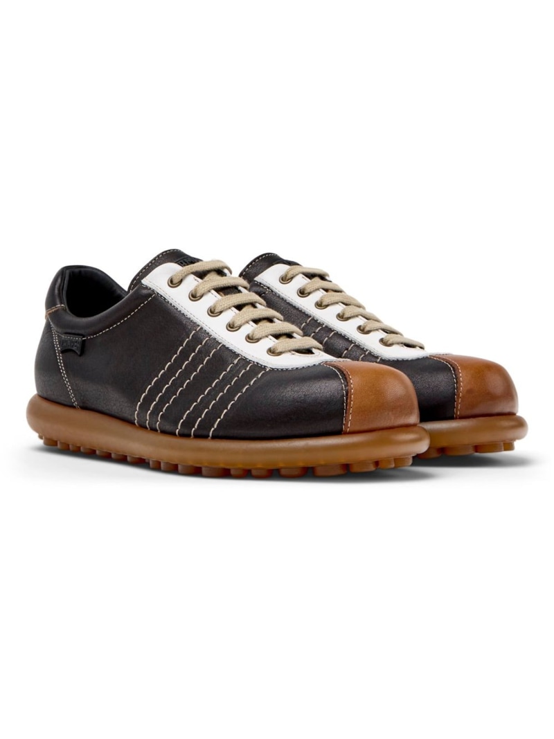 【SALE／50%OFF】[カンペール] PELOTAS ARIEL / なめし革スニーカー CAMPER カンペール シューズ・靴 スニーカー 黒いこと【RBA_E】【貨物輸送無料】[ Fashion]
