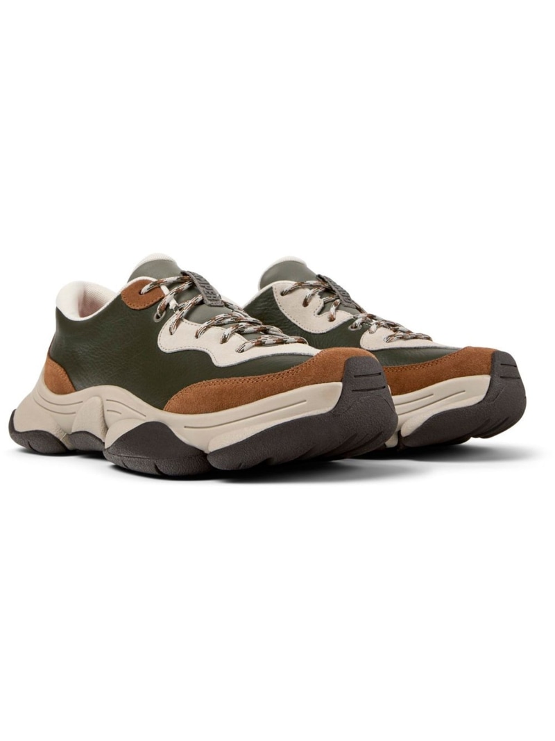 【SALE／40%OFF】[カンペール] KARST 2 / レザースニーカー CAMPER カンペール シューズ・靴 スニーカー カーキグリーン【RBA_E】【送料無料】[ Fashion]