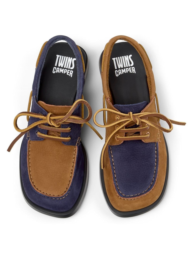 [カンペール] TWINS / 心地よいシューズ CAMPER カンペール シューズ・靴 モカシン・デッキシューズ 米国海軍【貨物輸送無料】[ Fashion]