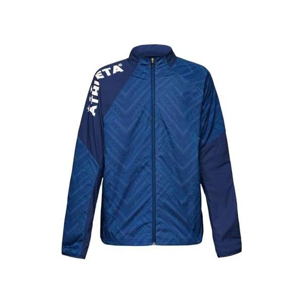 アスレタ(ATHLETA) 裏地付き添い人ストレッチウインドジャケット 02415-90 米国海軍 その他-サッカー・フットサル