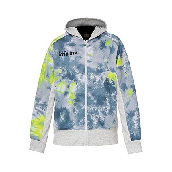 アスレタ(ATHLETA) 防風流汗ZIPパーカー 03355-60 薄墨色 フットサル スウェットジャケット