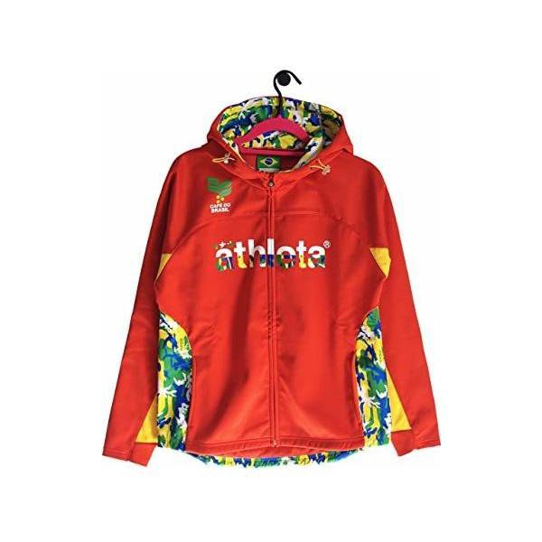 アスレタ(ATHLETA) レディース ソフトシェルパーカー 08103 Sサイズ オレンジ