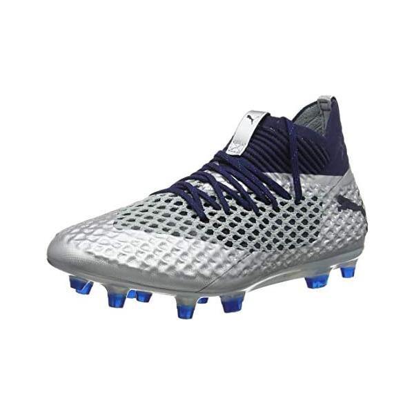 楽天市場】プーマ フューチャー 2.1 NETFIT HG シルバー/ピーコート