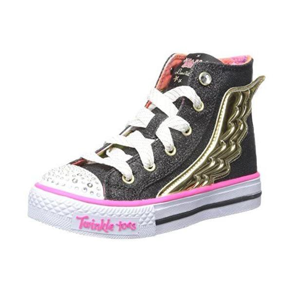 スケッチャーズ(SKECHERS) SHUFFLE FLUTTER UP BKGD SKJ-10565L 17.0cm画像