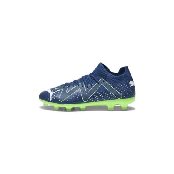 プーマ(PUMA) サッカースパイク フューチャー マッチ HG/AG 107372 メンズ Pブルー/Pホワイト/Pグリーン｜カンピスタ