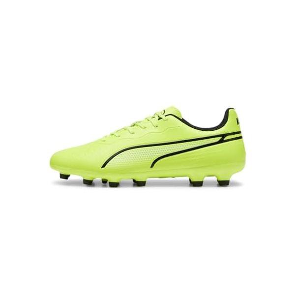プーマ(PUMA) サッカースパイク キング マッチ HG/AG サンストリーム 107571-04 Eライム/Pブラック