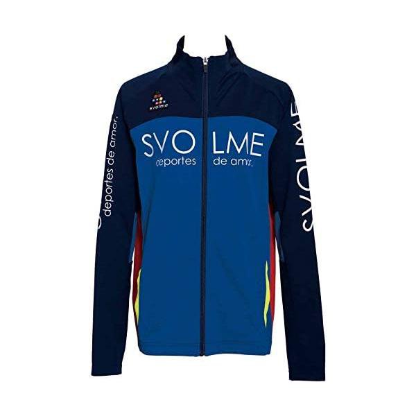 楽天市場】スボルメ(SVOLME) ジャージジップトップ XLサイズ ブルー