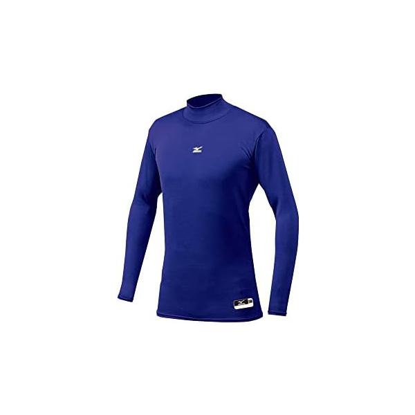 ミズノ(MIZUNO) 野球 ジュニア アンダーシャツ バイオギア 長袖 ハイネック 12JA6C53 キッズ Pネイビー