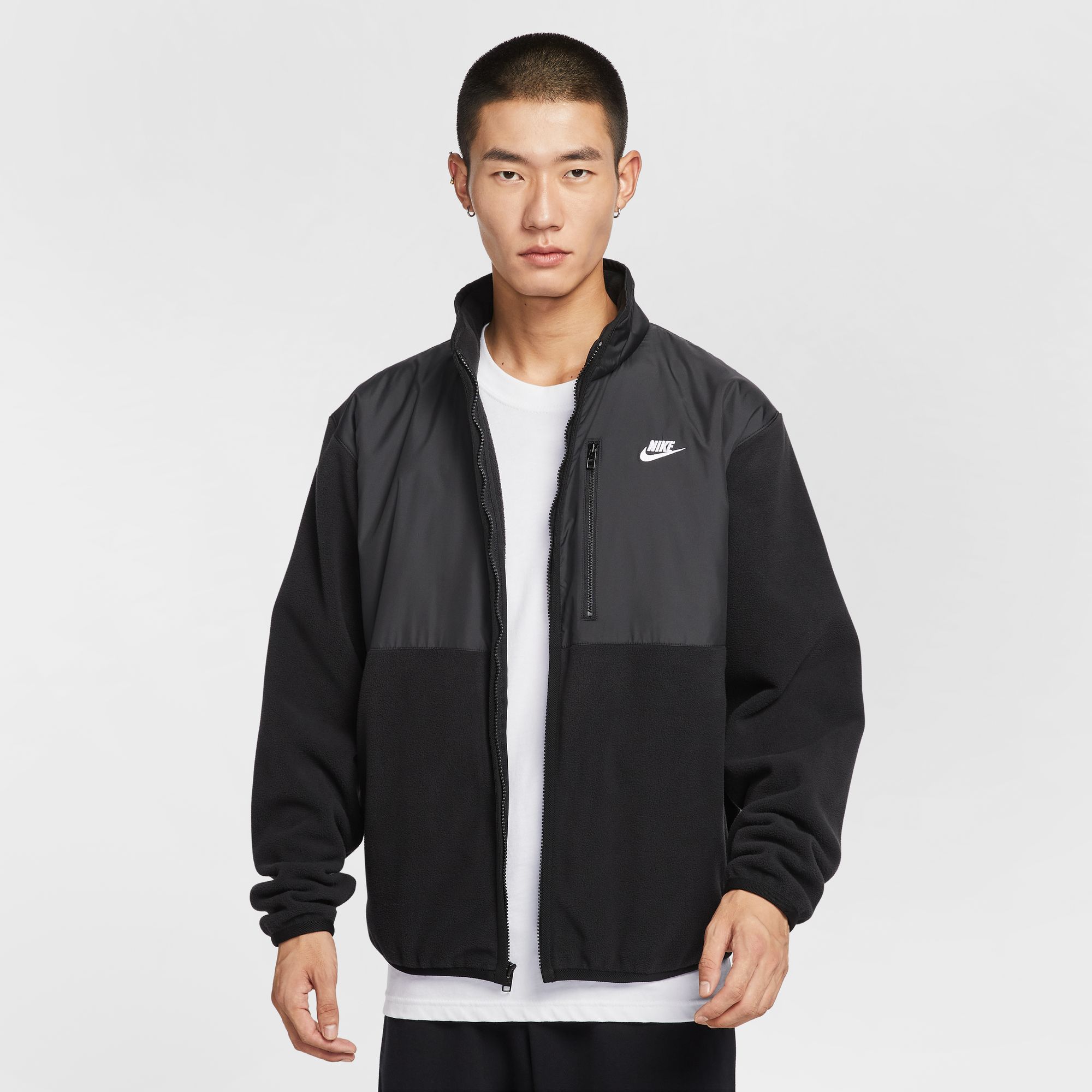 【特別価格】ナイキ(NIKE) ウィンタライズド フルジップ ジャケット BLACK/BLACK/WHITE(010) IM9453