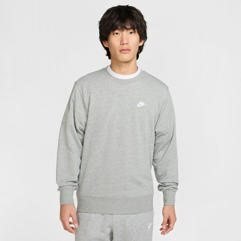 ナイキ（NIKE） 野球クラブ フレンチ テリー 労働者の一団 ロング捩り ダークグレーヘザー/白いこと FN3889-063