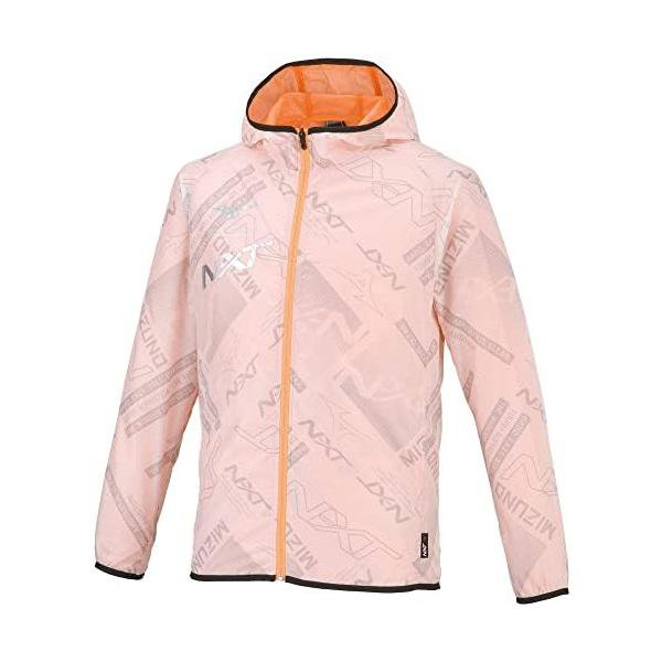 ミズノ(MIZUNO) N-XT ウィンドブレーカージャケット スリムフィット 撥水 32JE2220 メンズ ネオンフレイム 7,440円