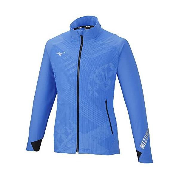 ミズノ(MIZUNO) ハイブリッド ストレッチジャケット 高通気 32MC2031 メンズ ソニックブルー