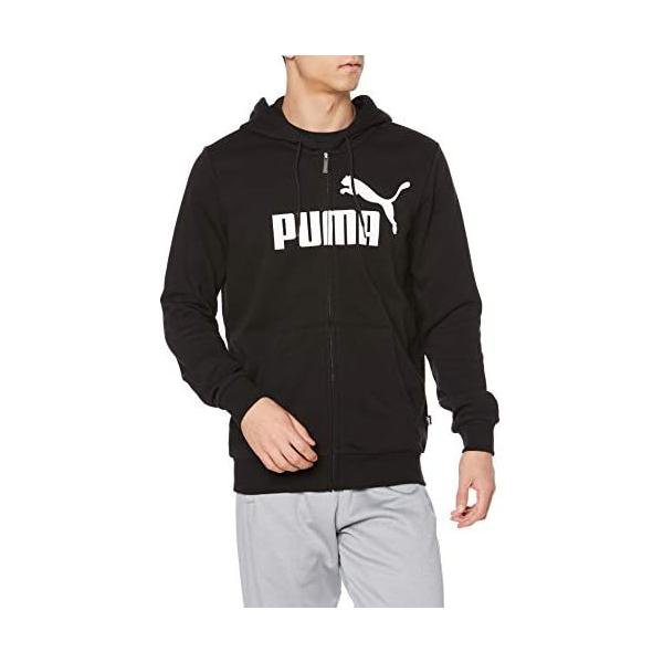 プーマ(PUMA) パーカー トレーナー ESS ビッグロゴ フーデットジャケット メンズ 588708 プーマブラック(01)
