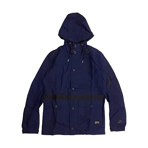 ナイキ(Nike) メンズ グラフィックフーディ サタデージャケット 631783-451 ネイビー Sサイズ