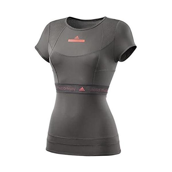 アディダス(adidas) レディース byステラ・マッカートニー パフォーマンス Tシャツ AE208 シャープグレー XSサイズ