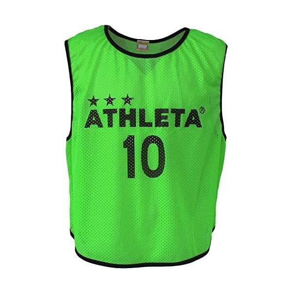 アスレタ(ATHLETA) Jr. ビブス10枚仕掛ける F Jr.用無償性大いさ B-003J 30 ケリー緑であること その他-スポーツ・アウトドア
