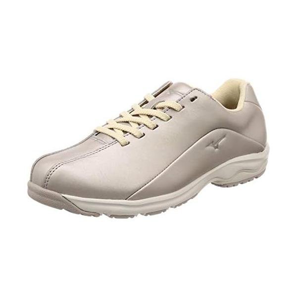 ミズノ(MIZUNO) ウォーキングシューズ LD40 V レディース B1GD191749 パールベージュ 3E