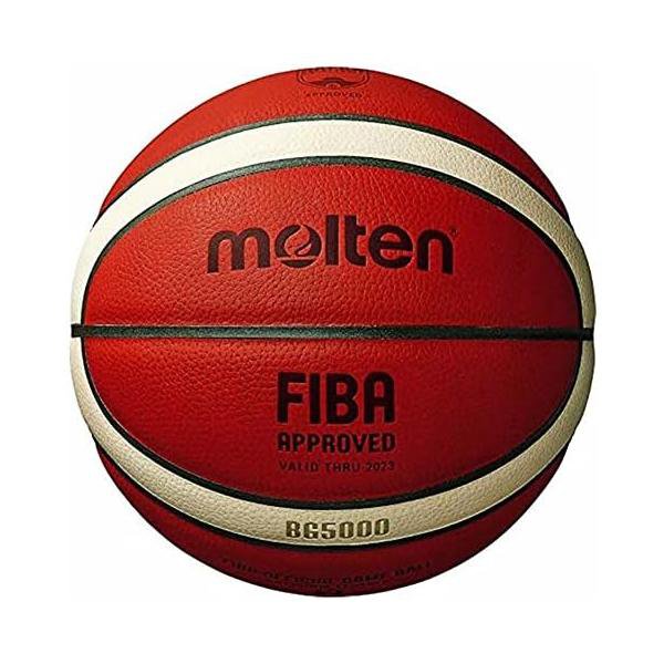 モルテン(molten) バスケットボール Bリーグ公式試合球 BG5000 オレンジ 7号球|カンピスタ