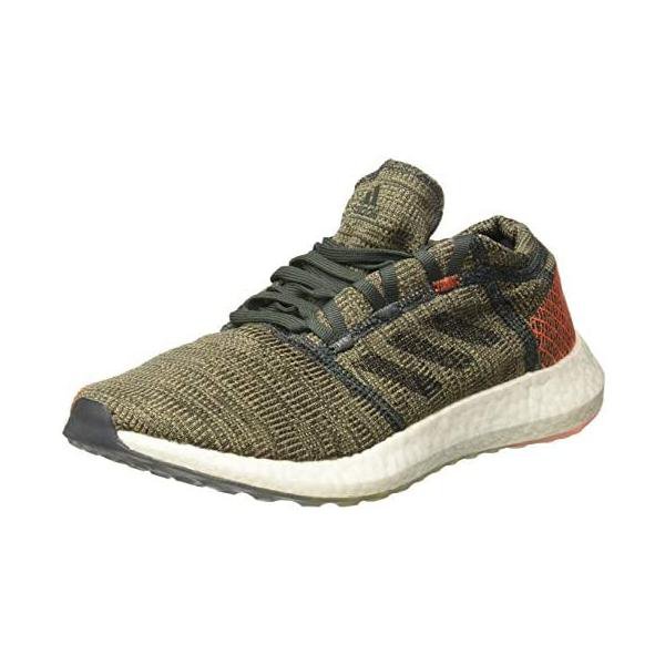 アディダス(adidas) PureBOOST GO ランニングシューズ D97421 Lアイビー/Cブラック/Tオレンジ