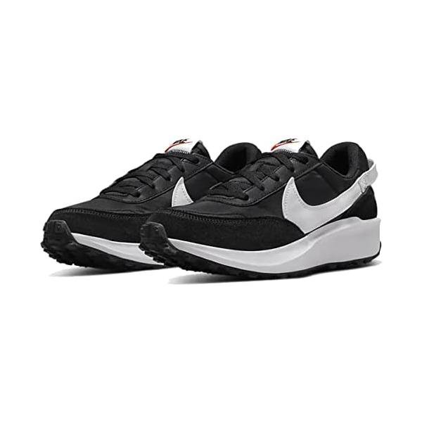 ナイキ(Nike) ワッフル デビュー W DH9523-002 ブラック/オレンジ/クリア/ホワイト 24.5cm