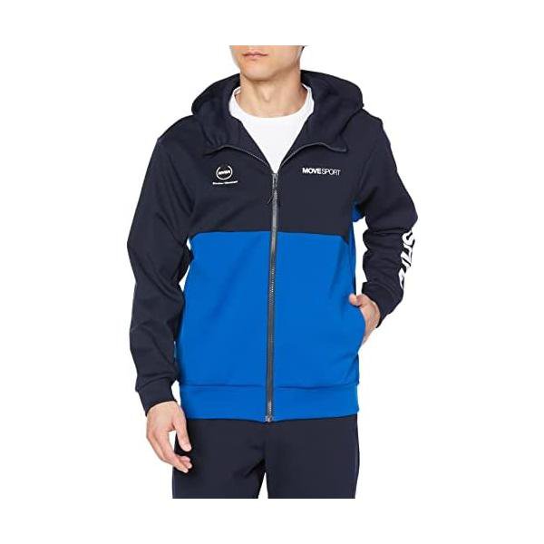 デサント(DESCENTE) ムーブスポーツ 流汗 ボンネット付 DMMVJF20 メンズ 青み