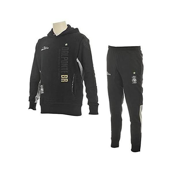 ダウポンチ絵(DalPonte) スウェットパーカー\u0026テーパードスウェットパンツ S大きさ DPZ0178 DPZ0180 BLK