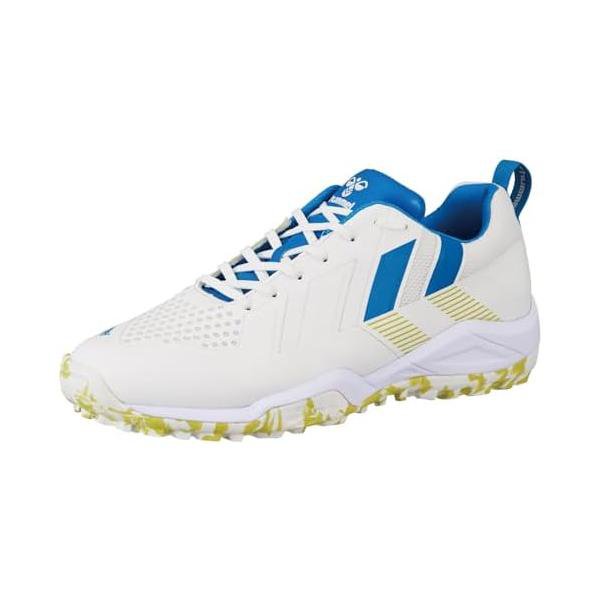 ヒュンメル(hummel) ハンドボールシューズ 競技場飛球5 HAS6019-1032 白いこと×菩提樹黄色