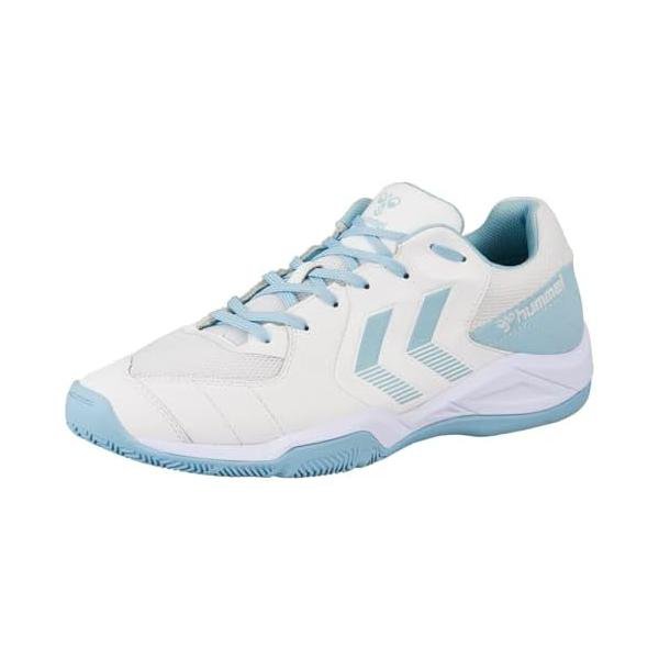 ヒュンメル(hummel) ハンドボールシューズ インドアシューター6 HAS8045-1067 白いこと×ともし火青碧
