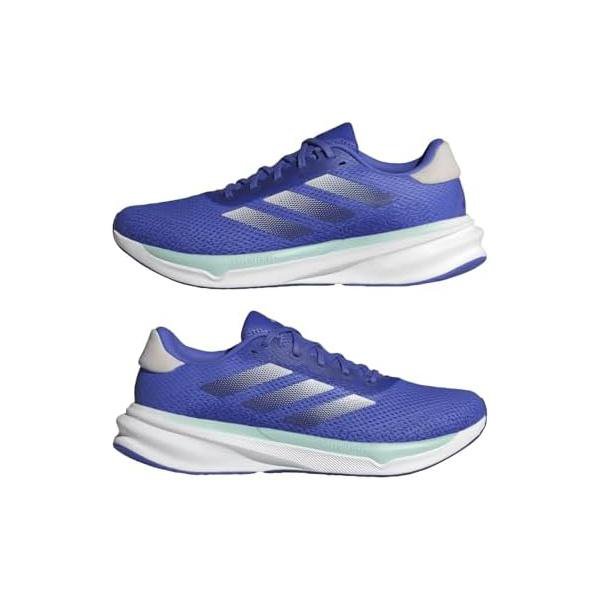 アディダス(adidas) ランニングシューズ スーパーノヴァ ストライド ID3692 Cブルー×0メタリック×Fアクア
