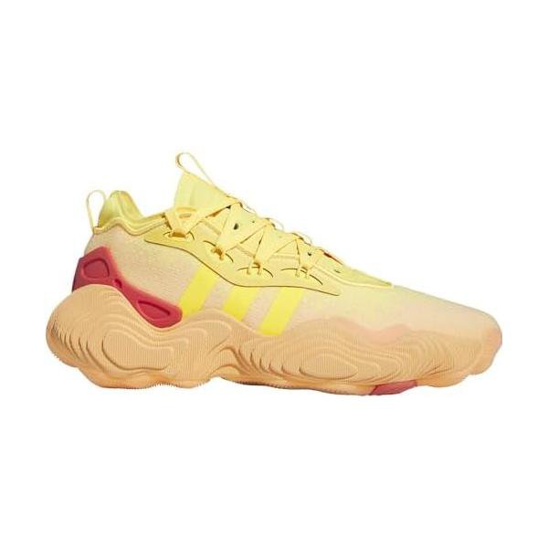アディダス(adidas) バスケットボールシューズ トレイ・ヤング 3 ロー IE2706 スパーク/プリラブドスカーレット