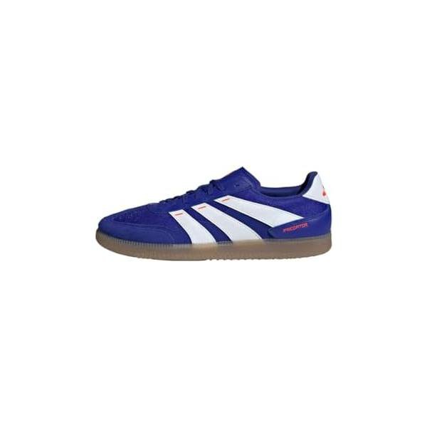 アディダス(adidas) フットサルシューズ プレデター フリースタイル Lブルー/Fホワイト/Sレッド(IF6309)